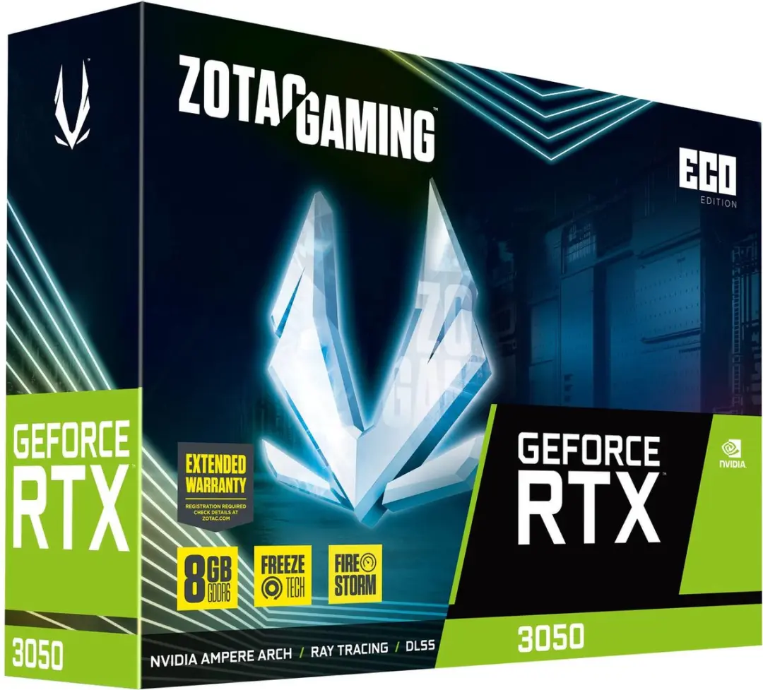 Zotac GAMING GeForce RTX 3050 Eco 8GB - afbeelding 6 van 6