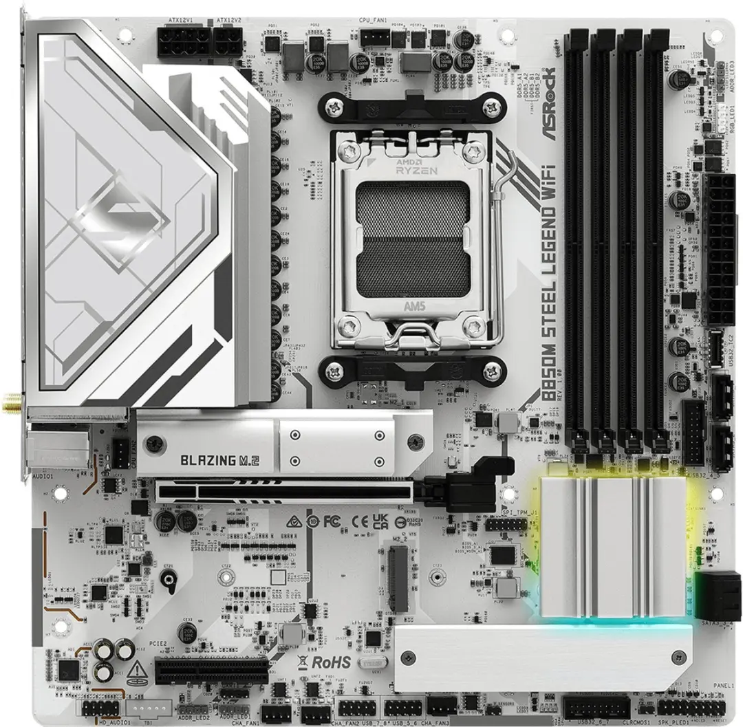 ASRock B850M Steel Legend WiFi B850 AM5 - microATX