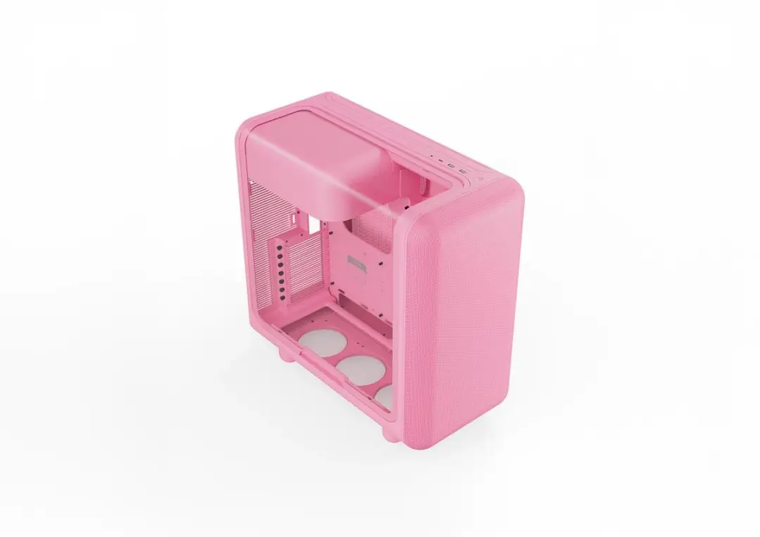 HYTE X50 CS-HYTE-X50G-SM Mid Tower Behuizing - Strawberry Milk