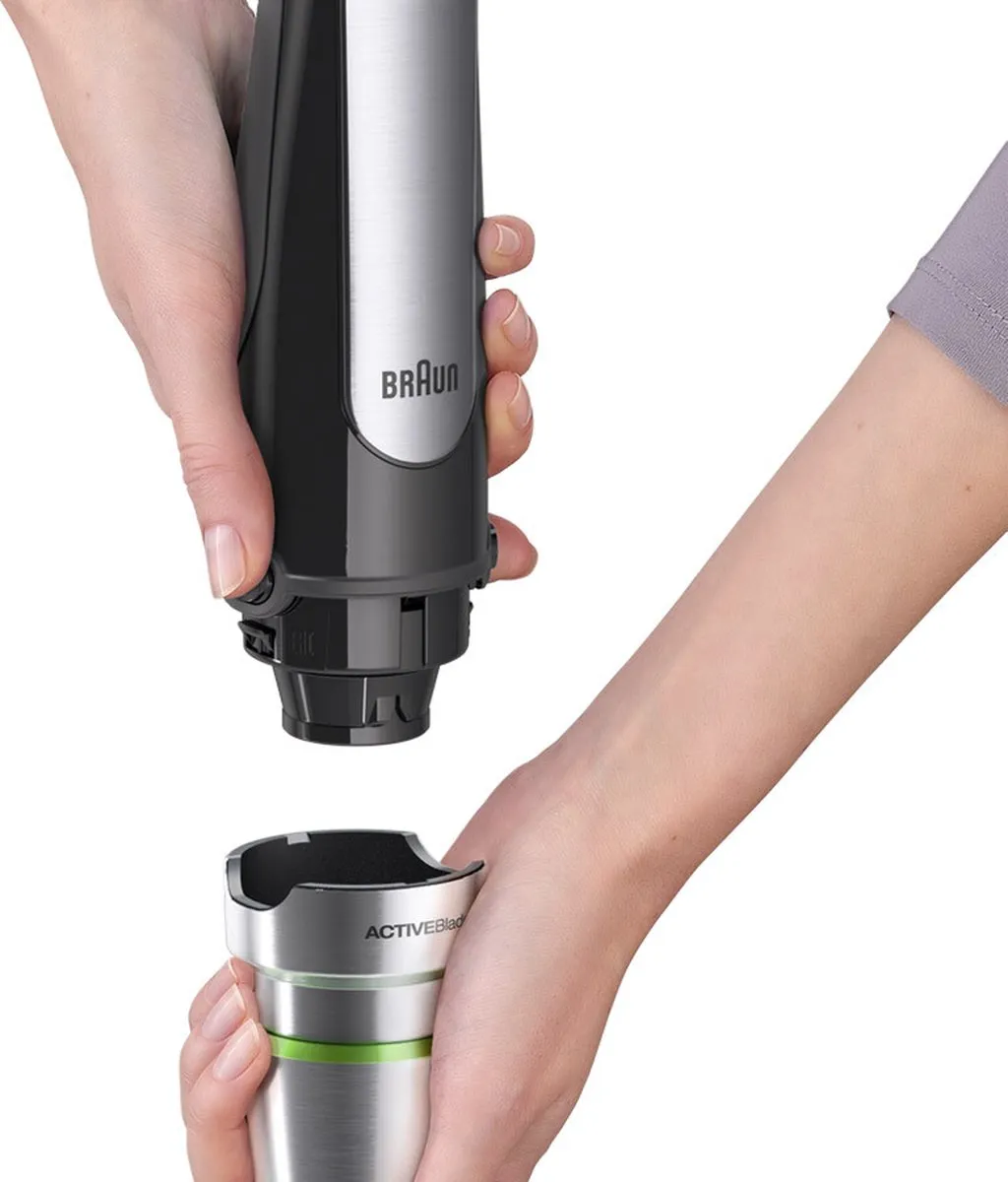 Braun MultiQuick 7X MQ7000X Staafmixer - 1000W - Zwart