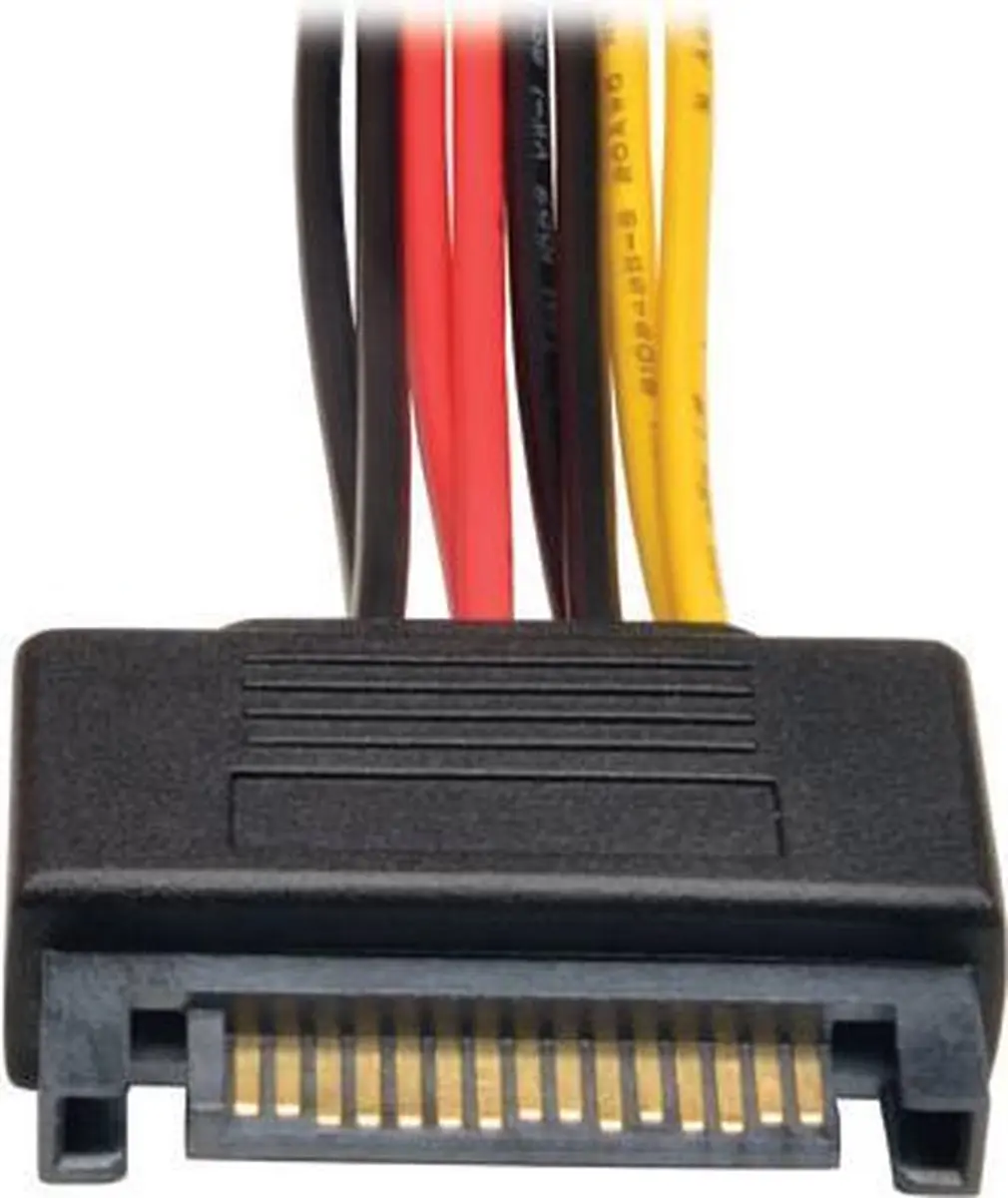 Tripp Lite P947-06N-2P15 Elektriciteitssnoer - Zwart/Rood/Geel