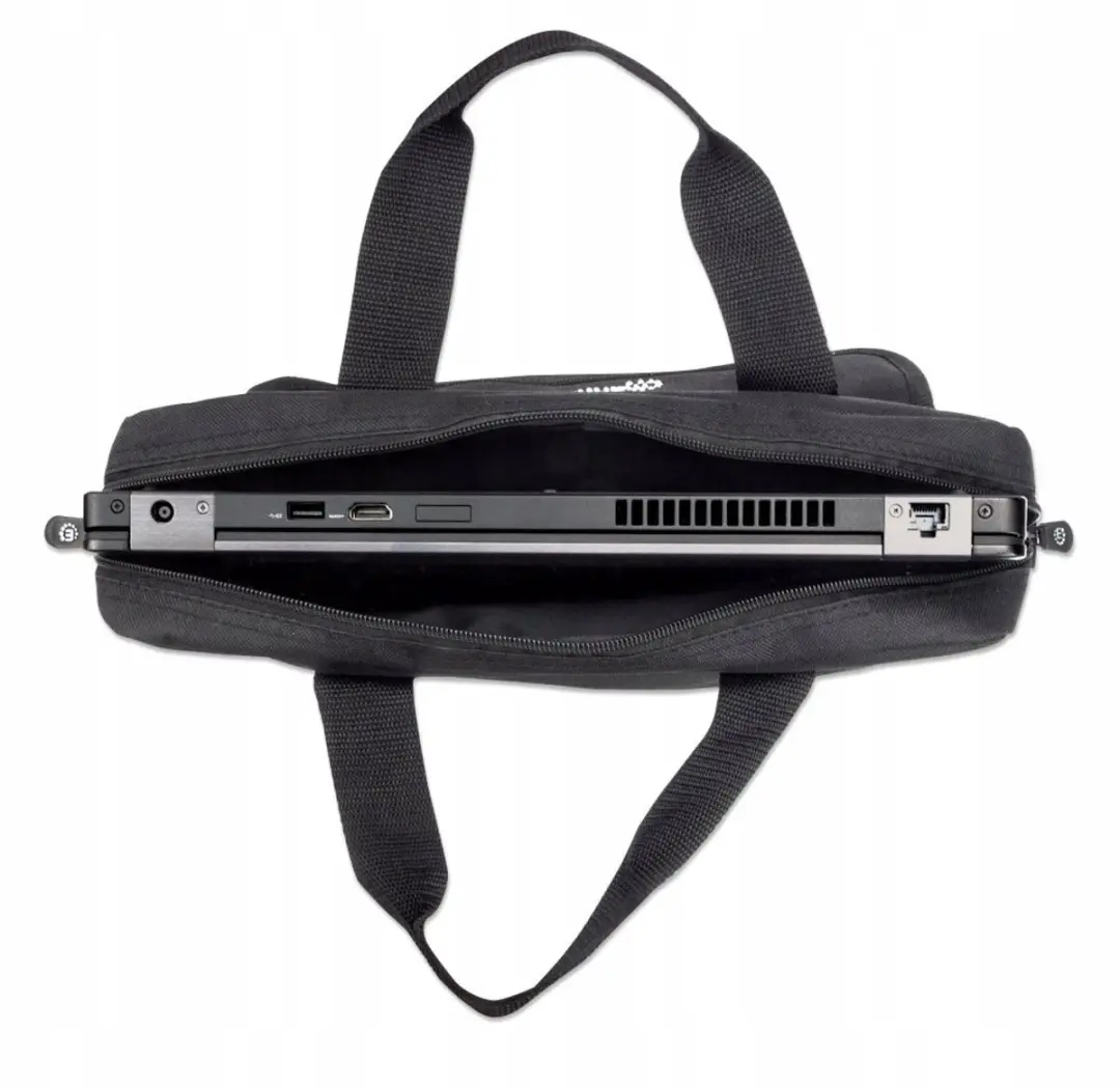 Laptoptas 14 inch - Zwart - 2 Vakken