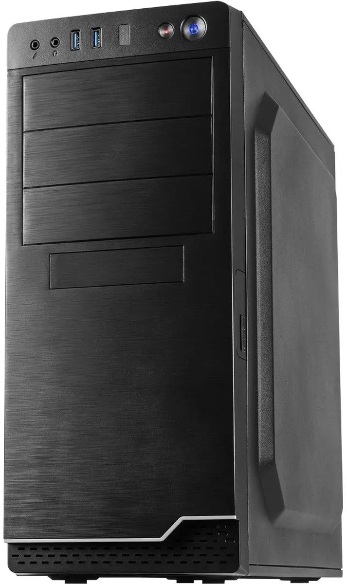 Inter-Tech IT-5916 Midi Tower - Zwart