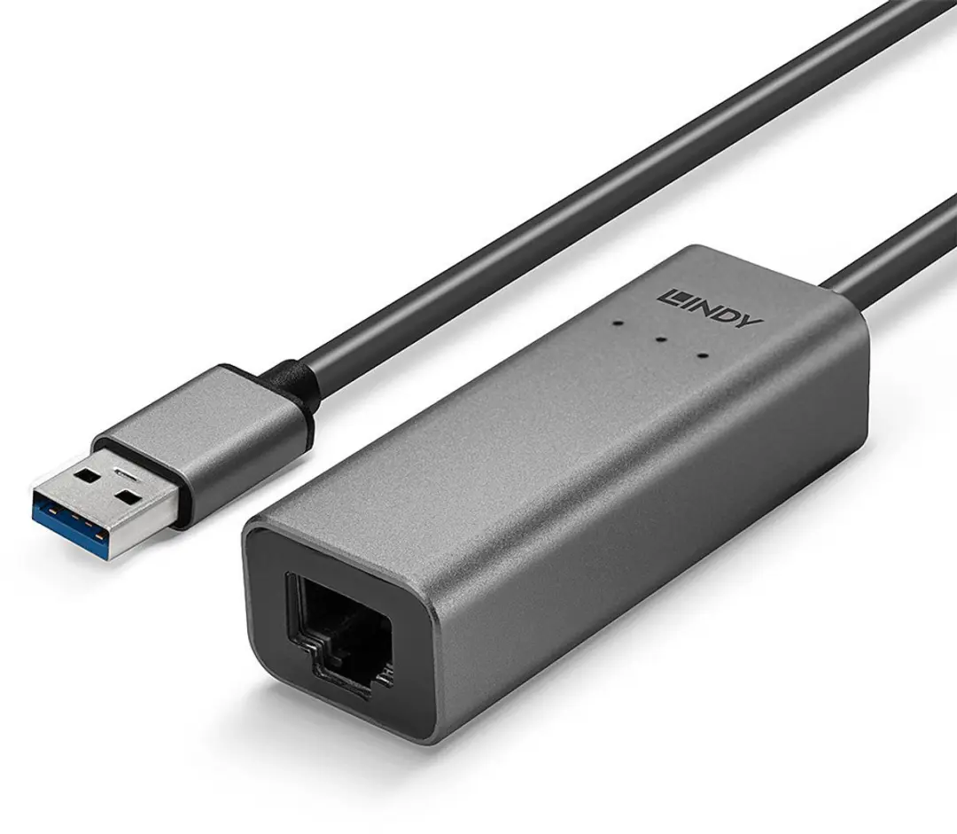 Lindy 2.5 Gbit/s USB-A Netwerkadapter - RJ45