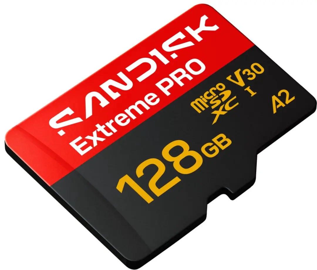 SanDisk microSDXC Extreme PRO SDSQXCJ-128G-GS6MA 128GB - 5K/4K UHD