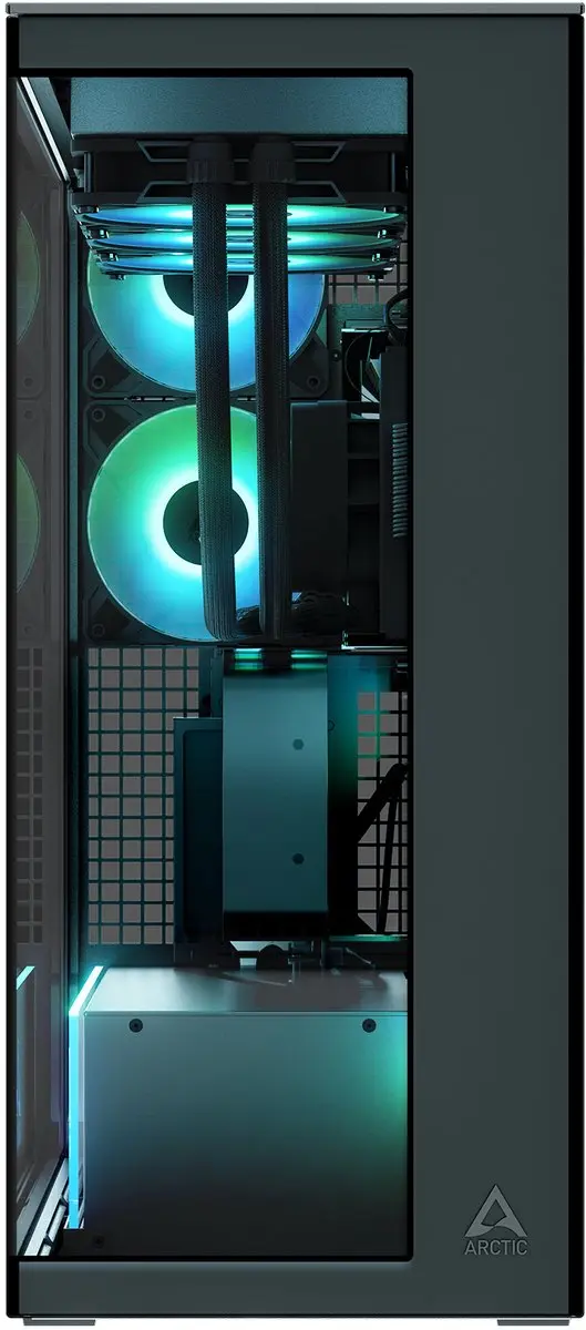 Arctic Xtender VG Midi Tower - Zwart