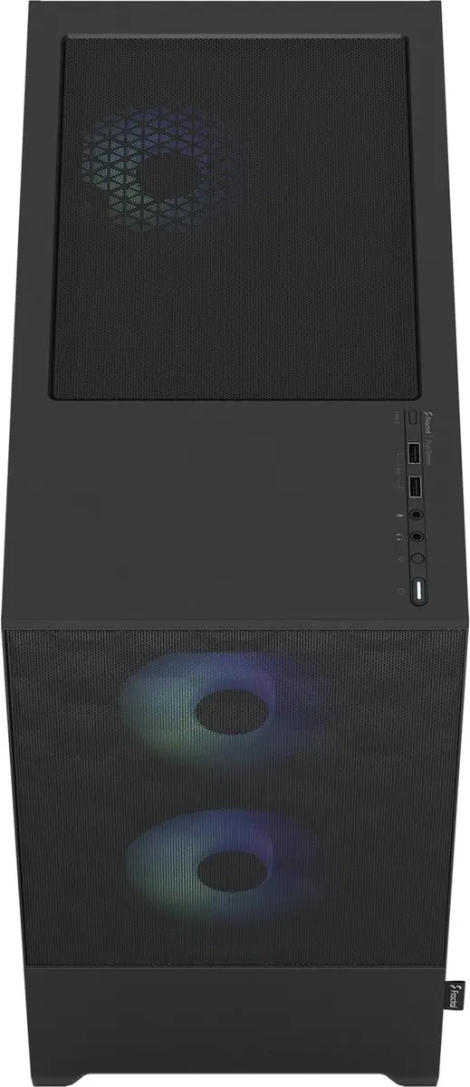 Fractal Design Pop Mini Air RGB Black TG Clear