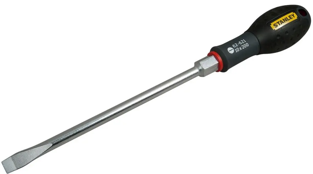 Stanley FatMax FMHT0-62621 Bolster Schroevendraaier 10mm x 200mm - Geel - afbeelding 2 van 2