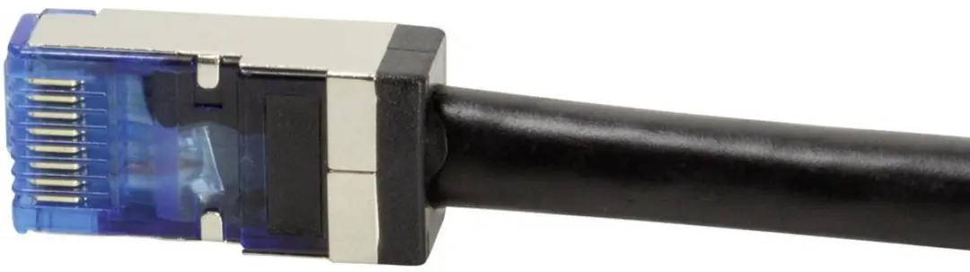 Logilink CQ7113S Netwerkkabel CAT 6A 20m - Zwart