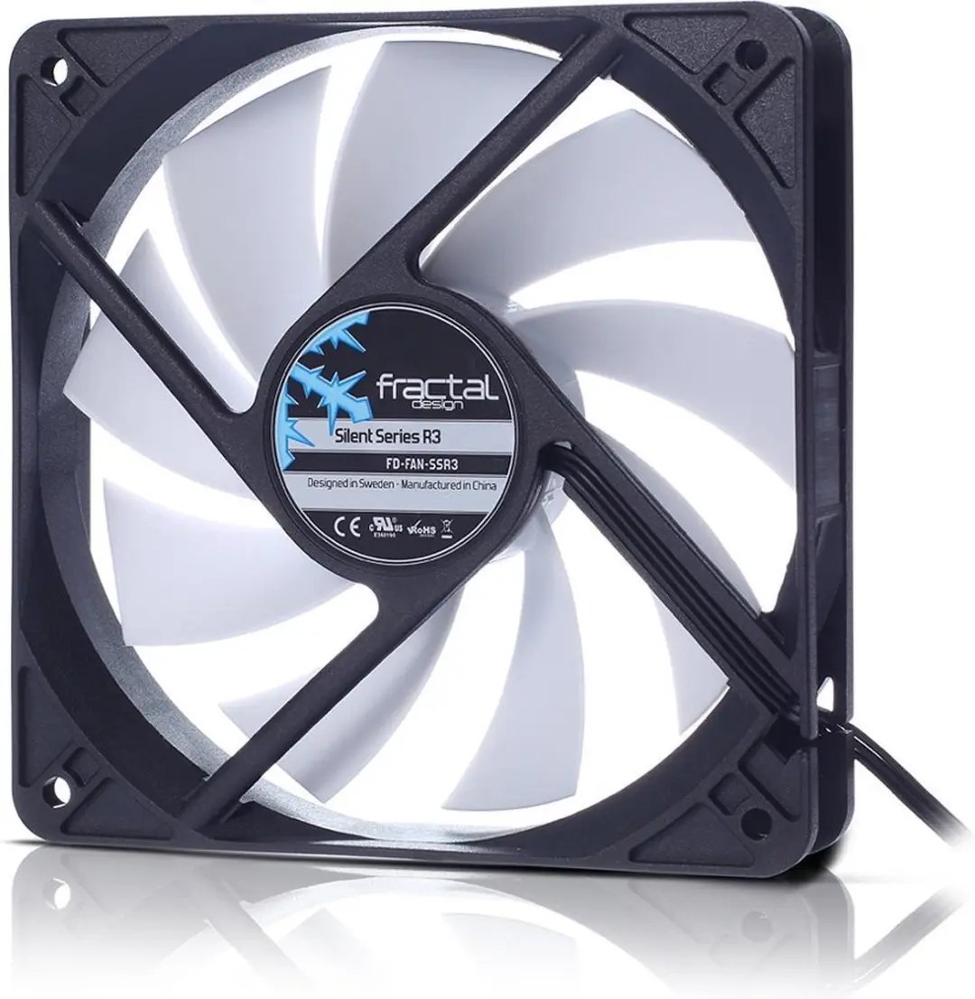 Fractal Design Silent Series R3 FD-FAN-SSR3-50-WT Ventilator 5cm
