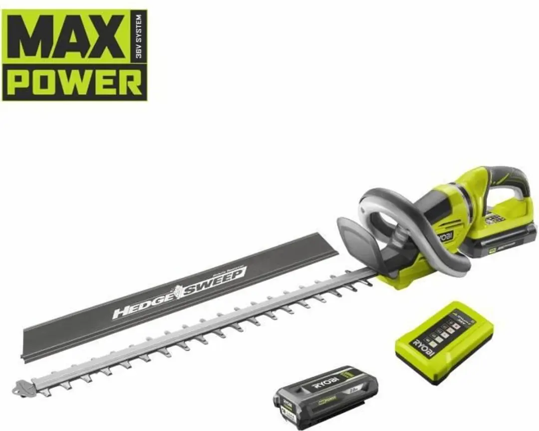 Ryobi Accu-Heggenschaar 36V 60cm - met 2Ah accu & lader