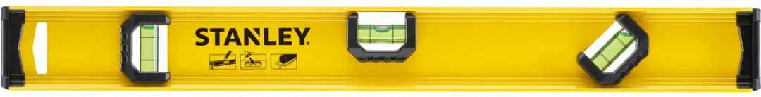 Stanley FatMax 18" Top Read Aluminum 3-vial Niveau
