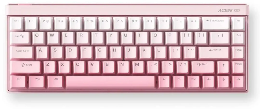 MCHOSE Ace 68 Air Gamingtoetsenbord - Hall Effect - Peach