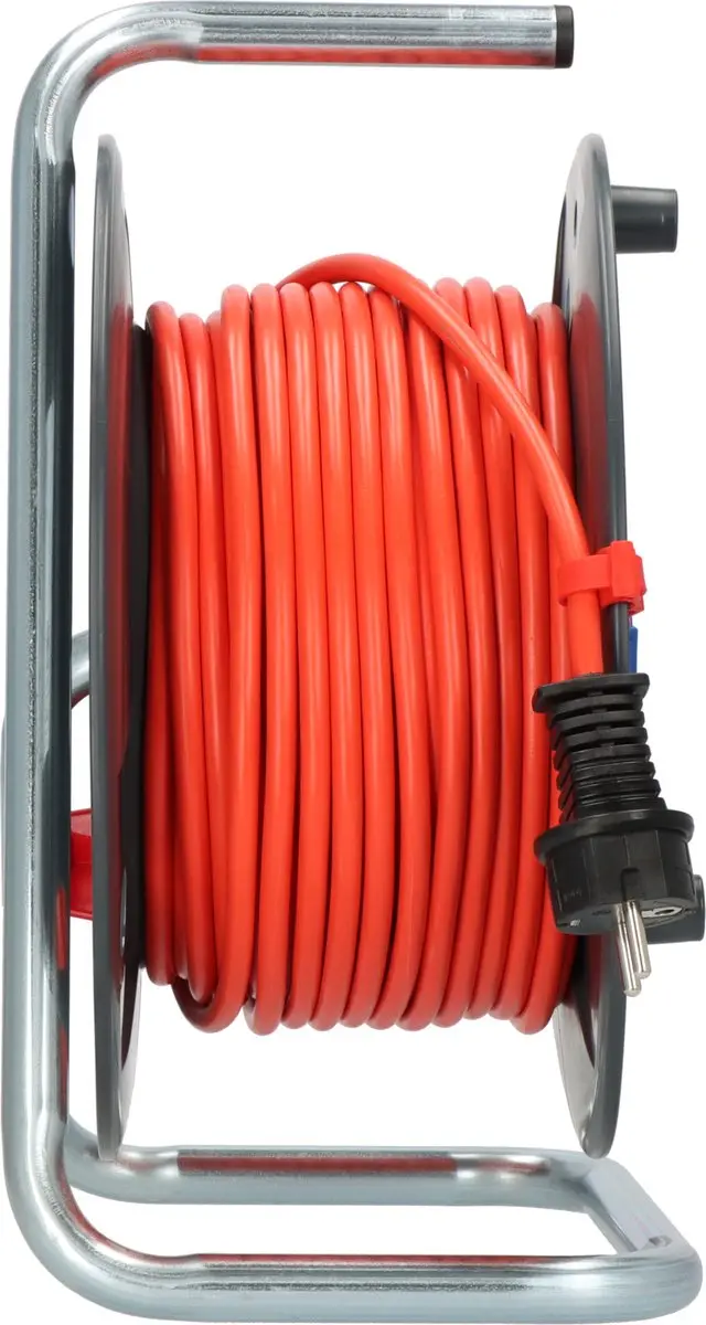Brennenstuhl Garant IP44 Kabelhaspel 40m - 3300W - Zwart/Rood