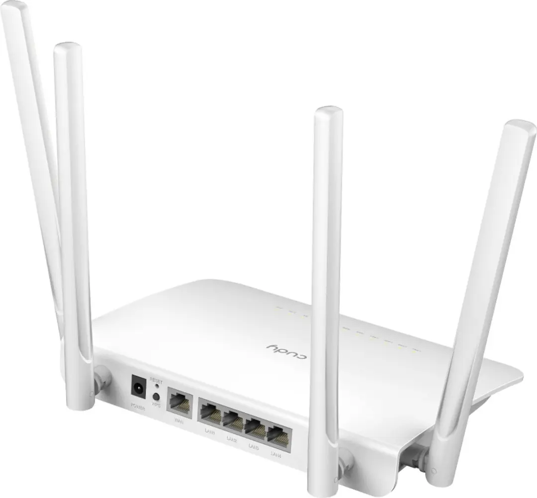 Cudy WR1300 Dual-Band Router - Wi-Fi 5 - 5x Gigabit - Wit