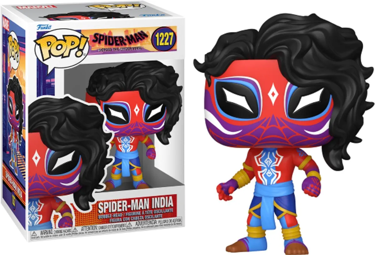 Funko Pop Marvel Spider-Man India #1227 - Multi