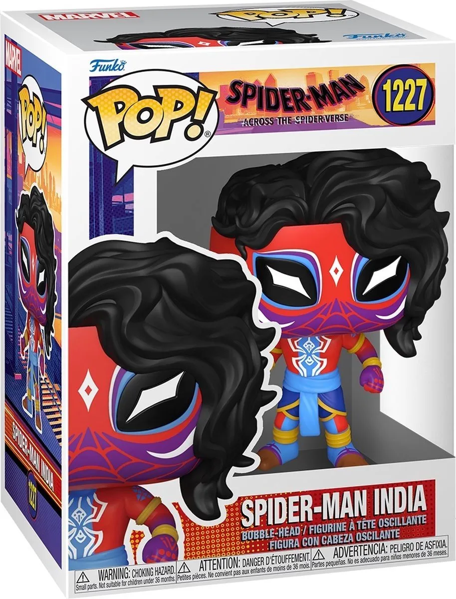 Funko Pop Marvel Spider-Man India #1227 - Multi