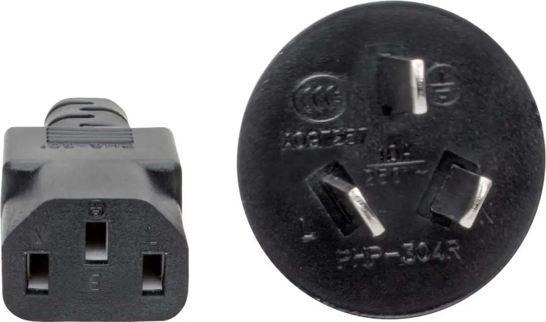 Tripp Lite P055-010-CHN1 IEC C13 Snoer - 3,05m - Zwart