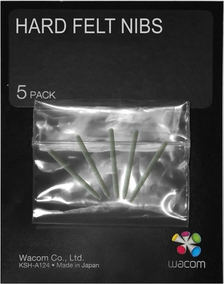 Wacom ACK-20003 Hard Felt Nibs - 5 Stuks