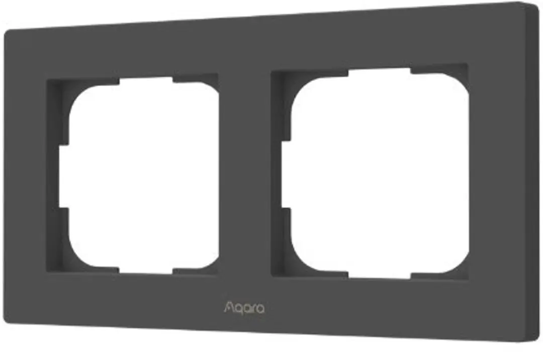 Aqara Switch Frame H2 EU 2-Gang - Grijs