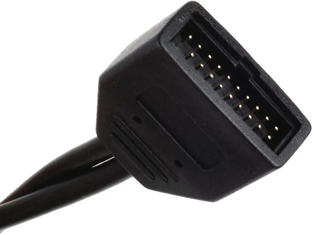 SilverStone G11303050-RT USB-kabel - Zwart