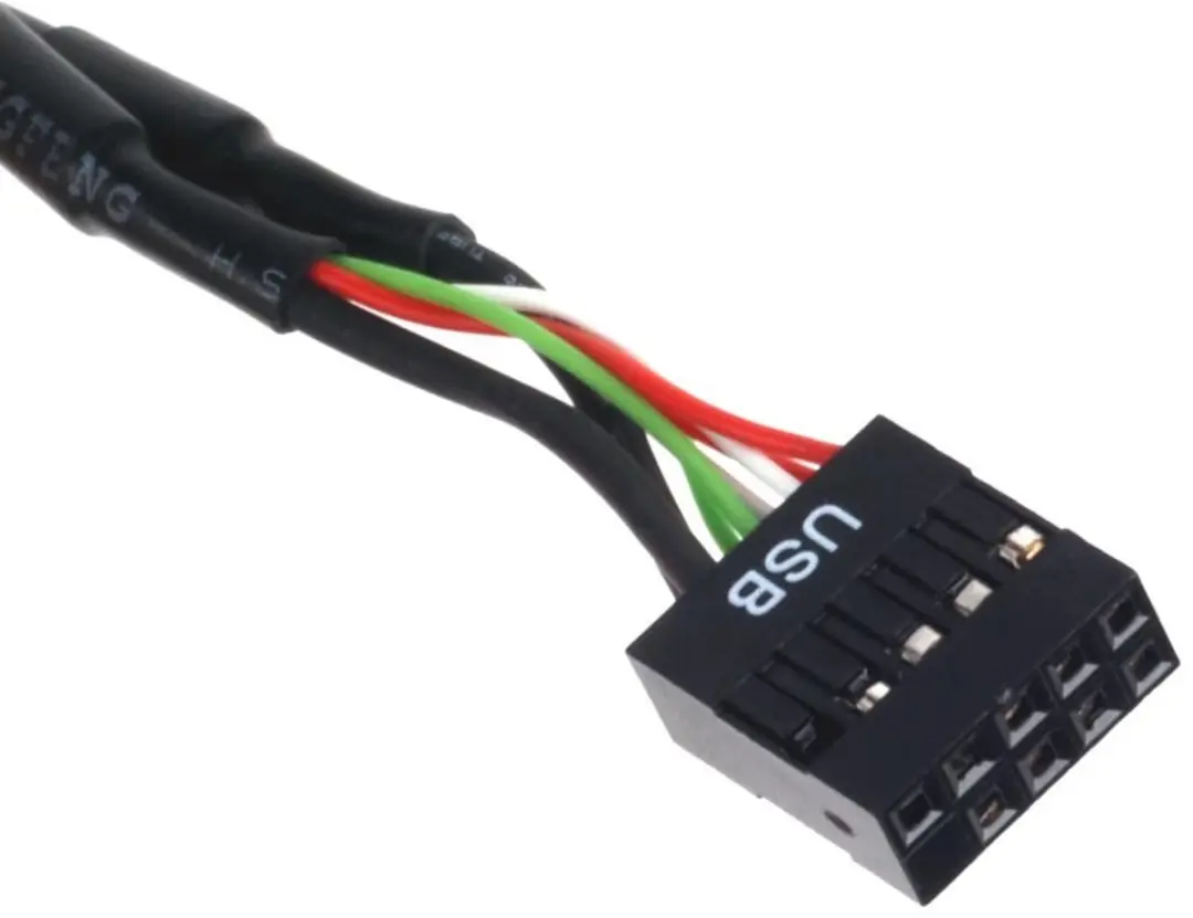 SilverStone G11303050-RT USB-kabel - Zwart