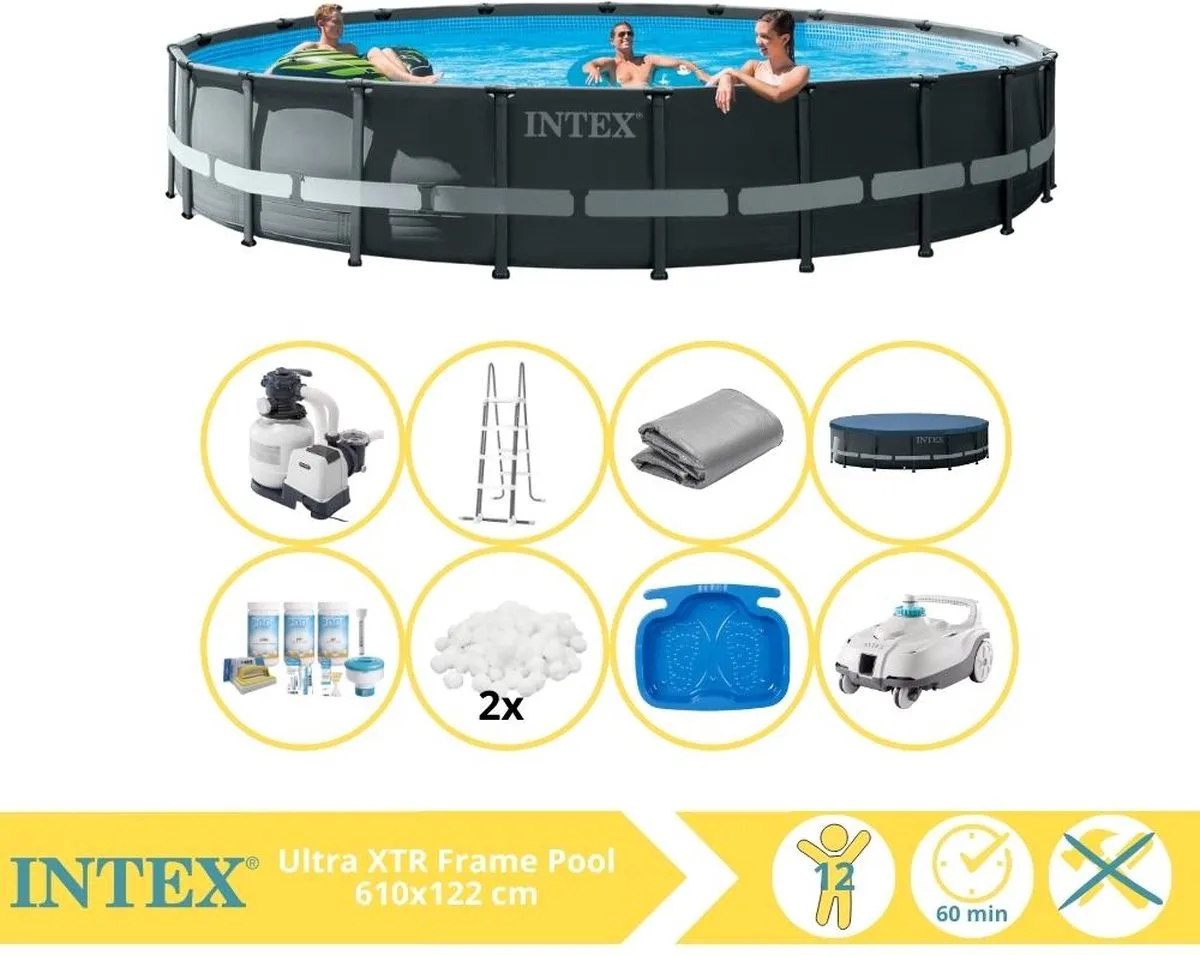 Intex Ultra XTR Frame Zwembad 610x122cm