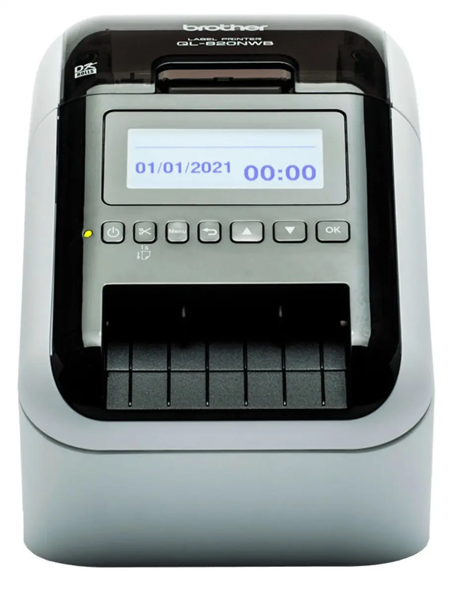 Brother QL-820NWB Labelprinter - 2-Kleuren - Zwart/Rood