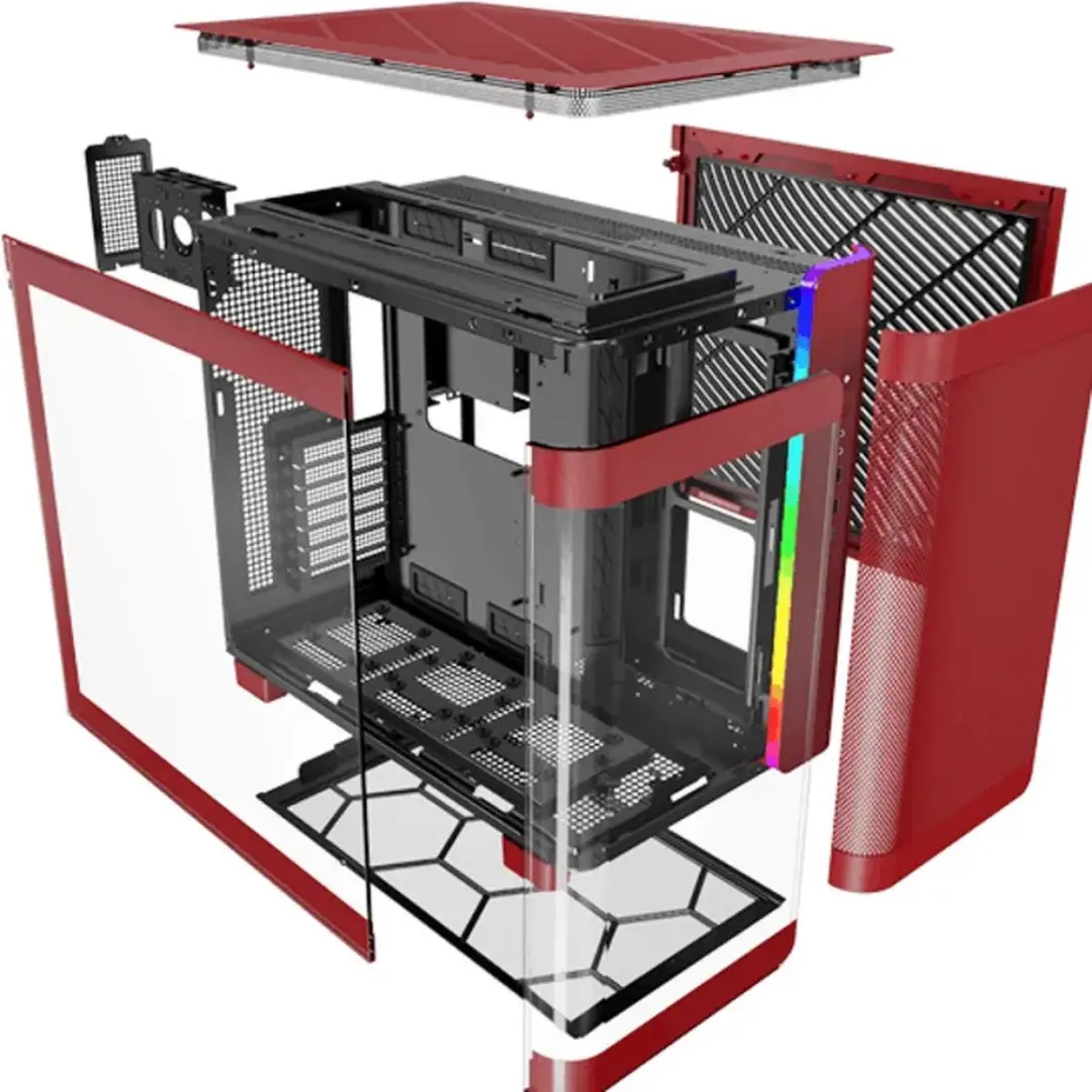 Montech KING 95 Midi Tower - Rood