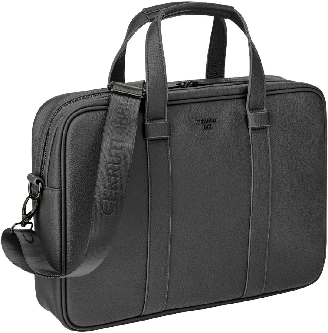 Nino Cerruti Jefferson Aktetas - 17 inch - Grijs