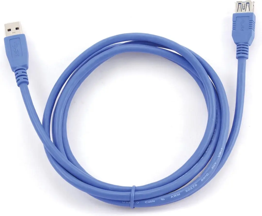 Cablexpert CCP-USB3-AMAF-6 USB 3.0 Verlengkabel - 6m - Blauw
