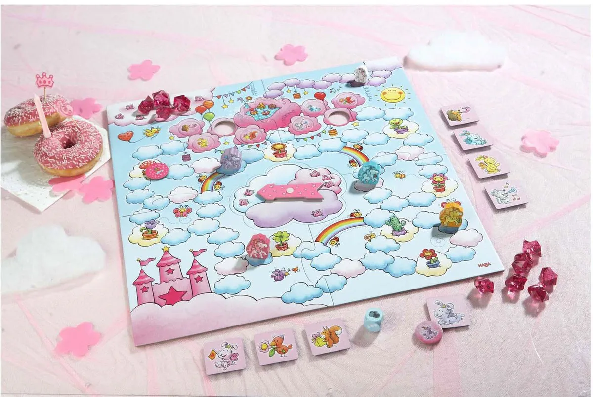 Haba Eenhoorn Flonkerglans Party - Educatief spel 2-6 spelers