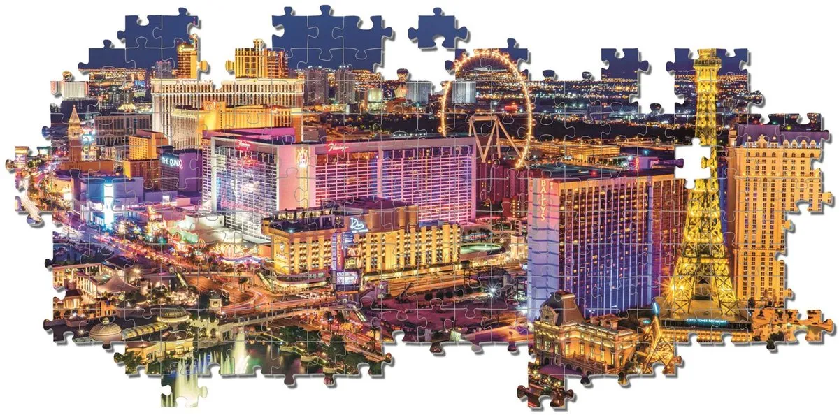 Clementoni Las Vegas 6000 Puzzel - Multi kleur