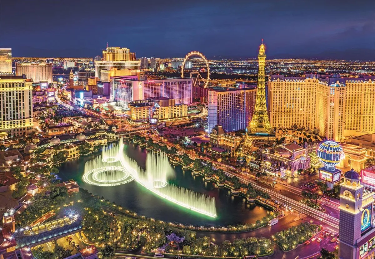 Clementoni Las Vegas 6000 Puzzel - Multi kleur