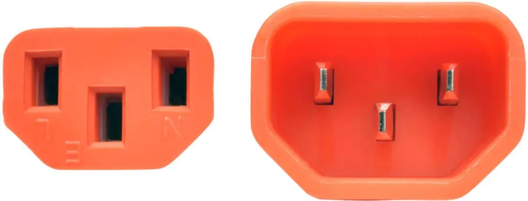 Tripp Lite P005-002-AOR Snoer 0,6m C14-C13 - Oranje
