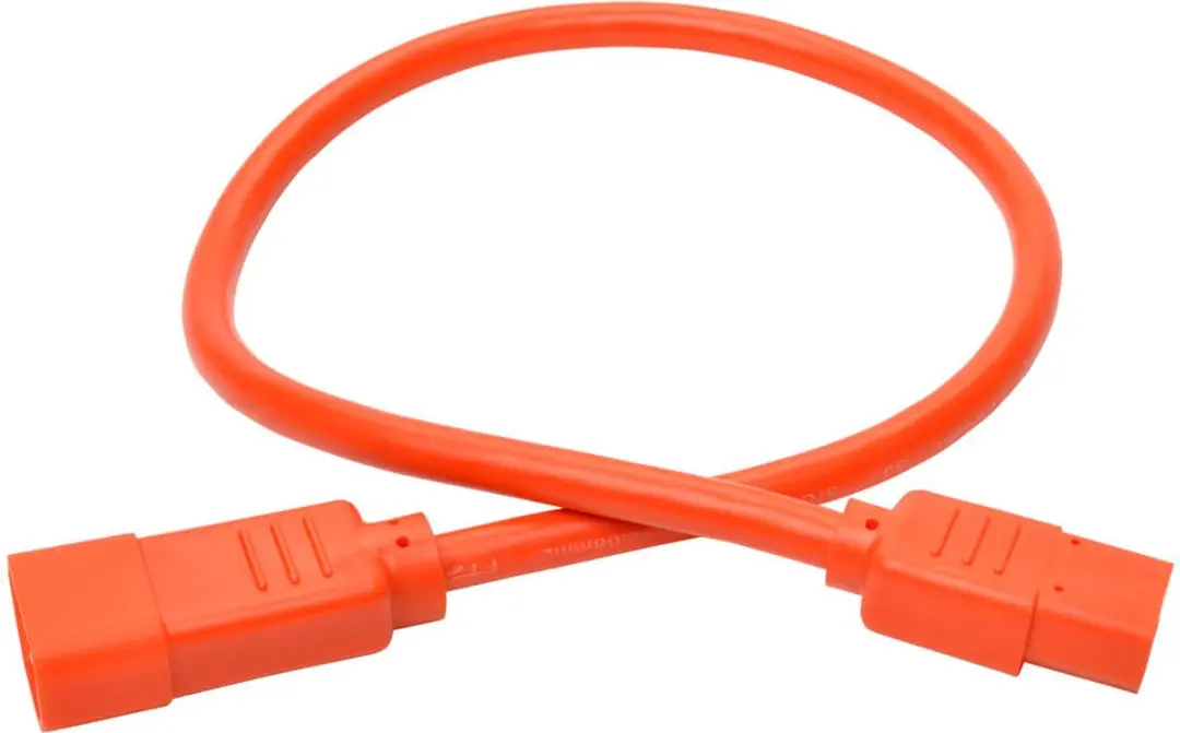 Tripp Lite P005-002-AOR Snoer 0,6m C14-C13 - Oranje