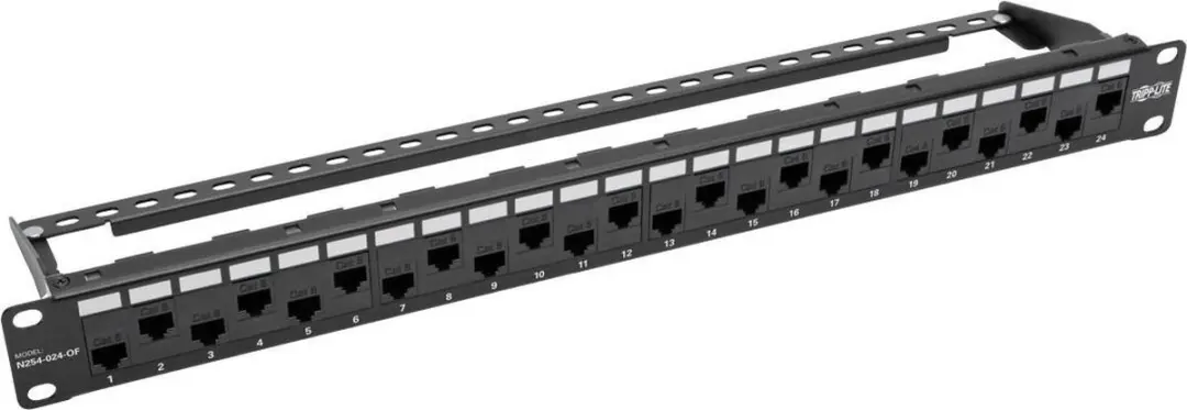 Tripp Lite N254-024-OF Patchpaneel 1U - Zwart