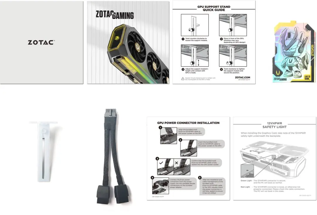 Zotac AMP RTX 5070 Grafische Kaart 12GB - Wit