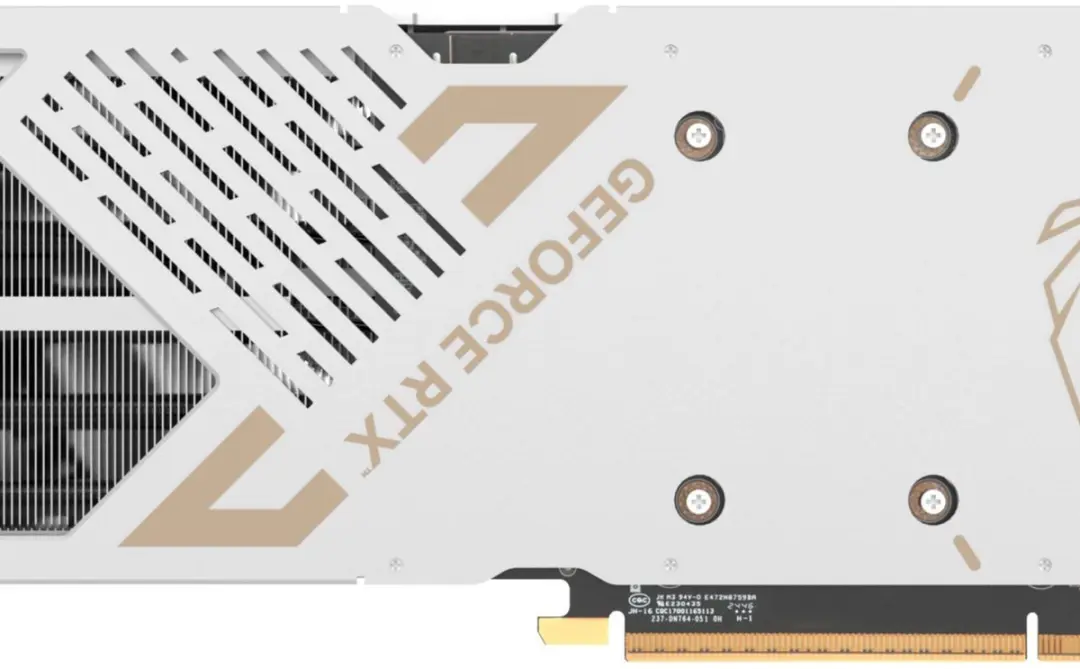 Zotac AMP RTX 5070 Grafische Kaart 12GB - Wit