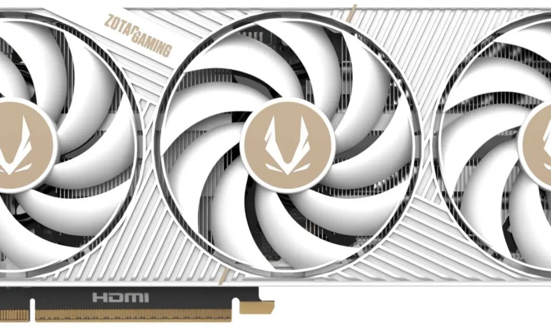 Zotac AMP RTX 5070 Grafische Kaart 12GB - Wit