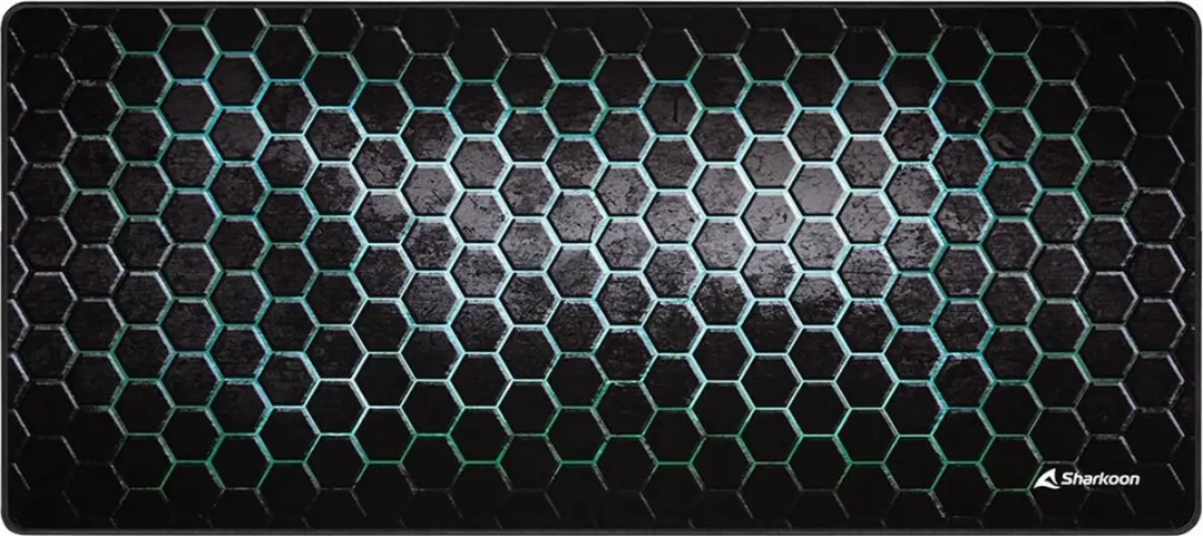 Sharkoon Skiller SGP30 Muismat XXL 900x400mm - Mesh - Zwart/Groen