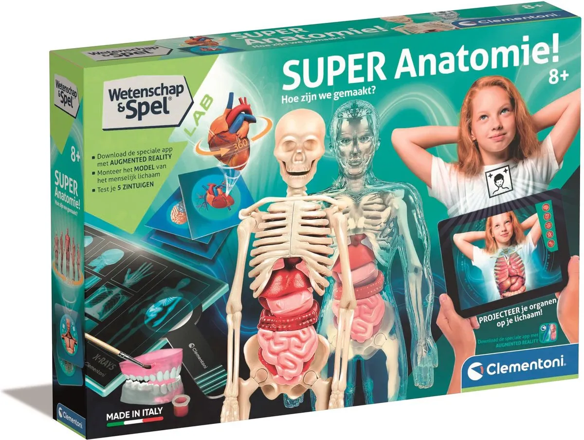 Clementoni Super Anatomie Het Menselijk Lichaam