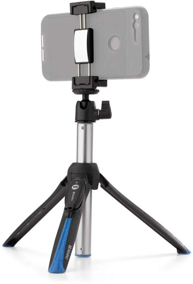 Benro BK15 Tafelstatief Smartphone Selfie Stick - 6 Secties - Zwart
