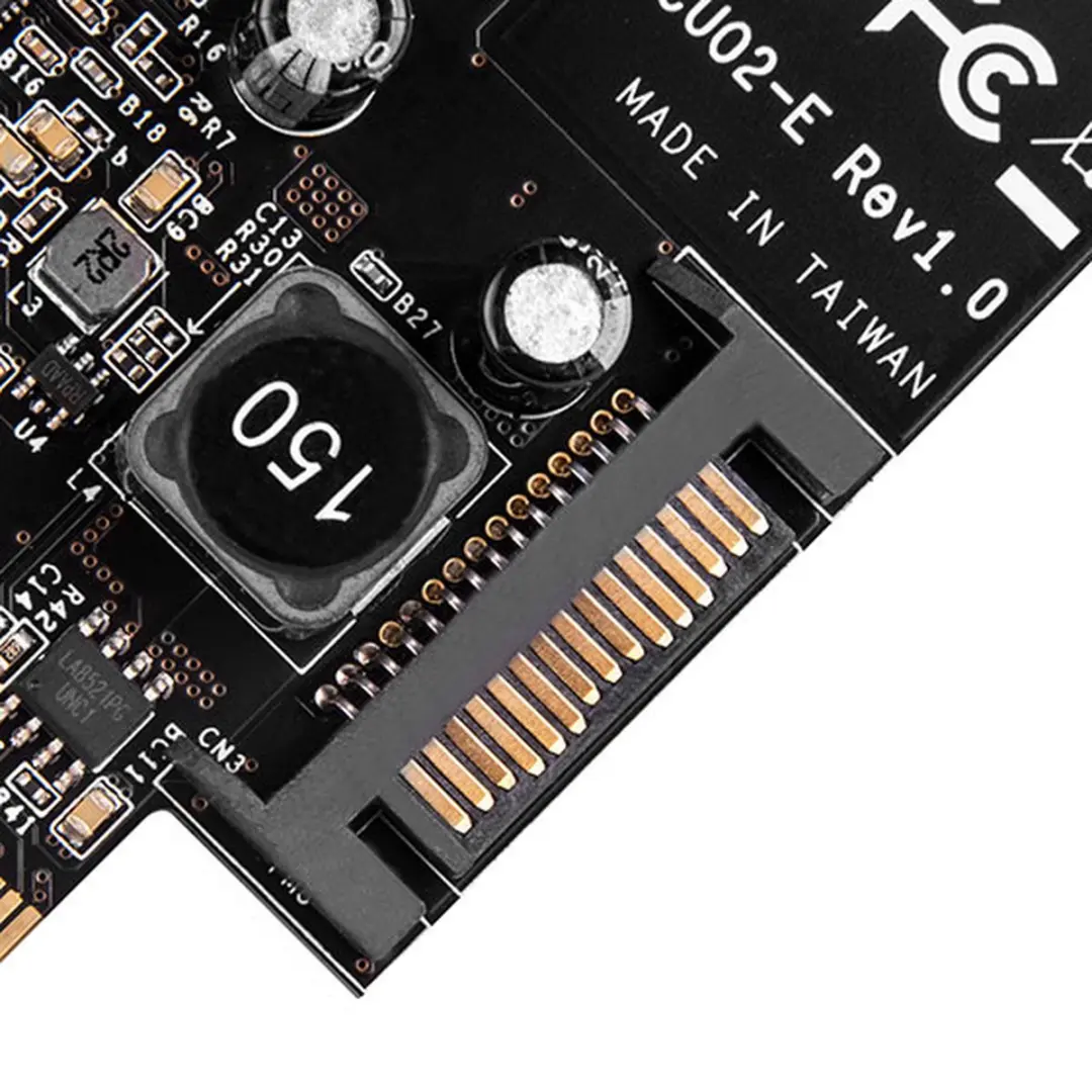 SilverStone ECU02-E USB 3.2 Gen 2 Interfacekaart