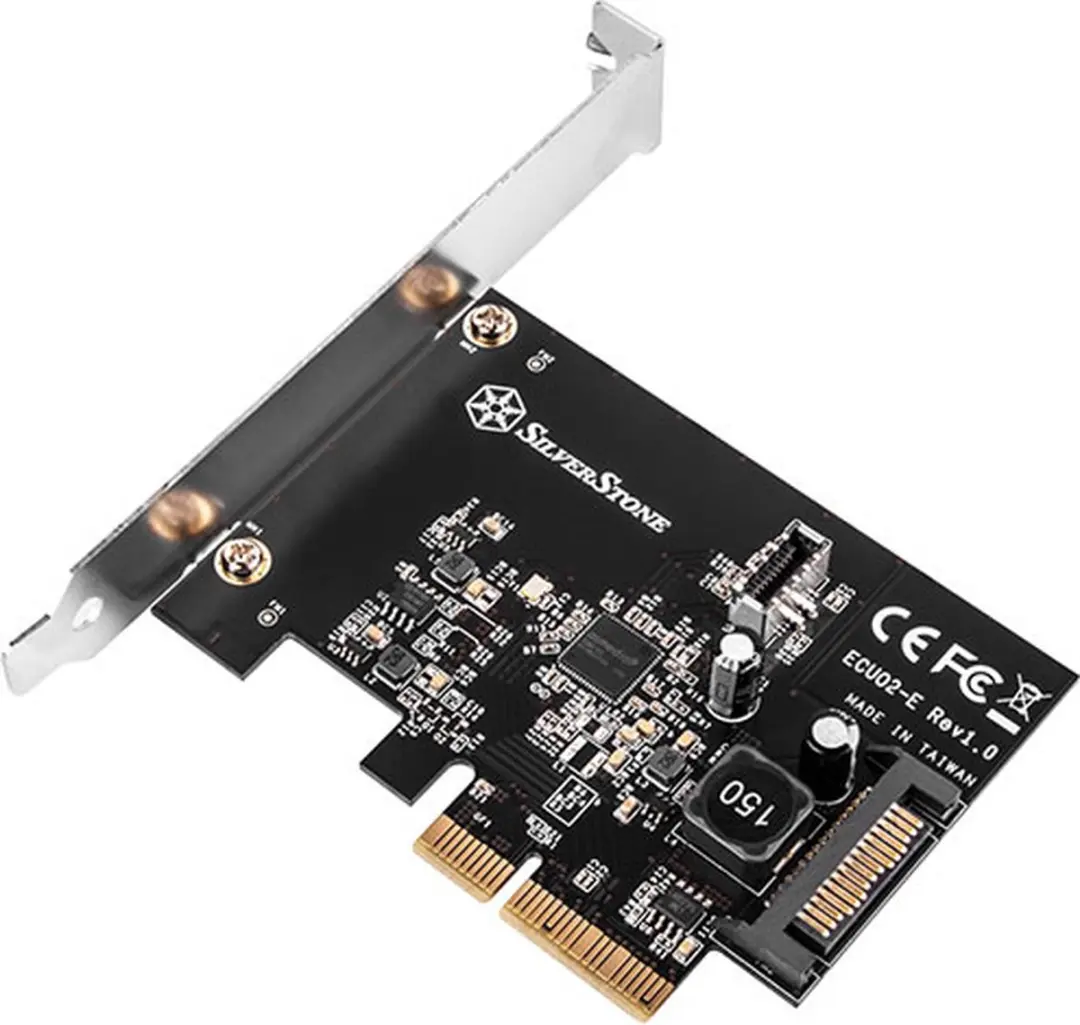 SilverStone ECU02-E USB 3.2 Gen 2 Interfacekaart