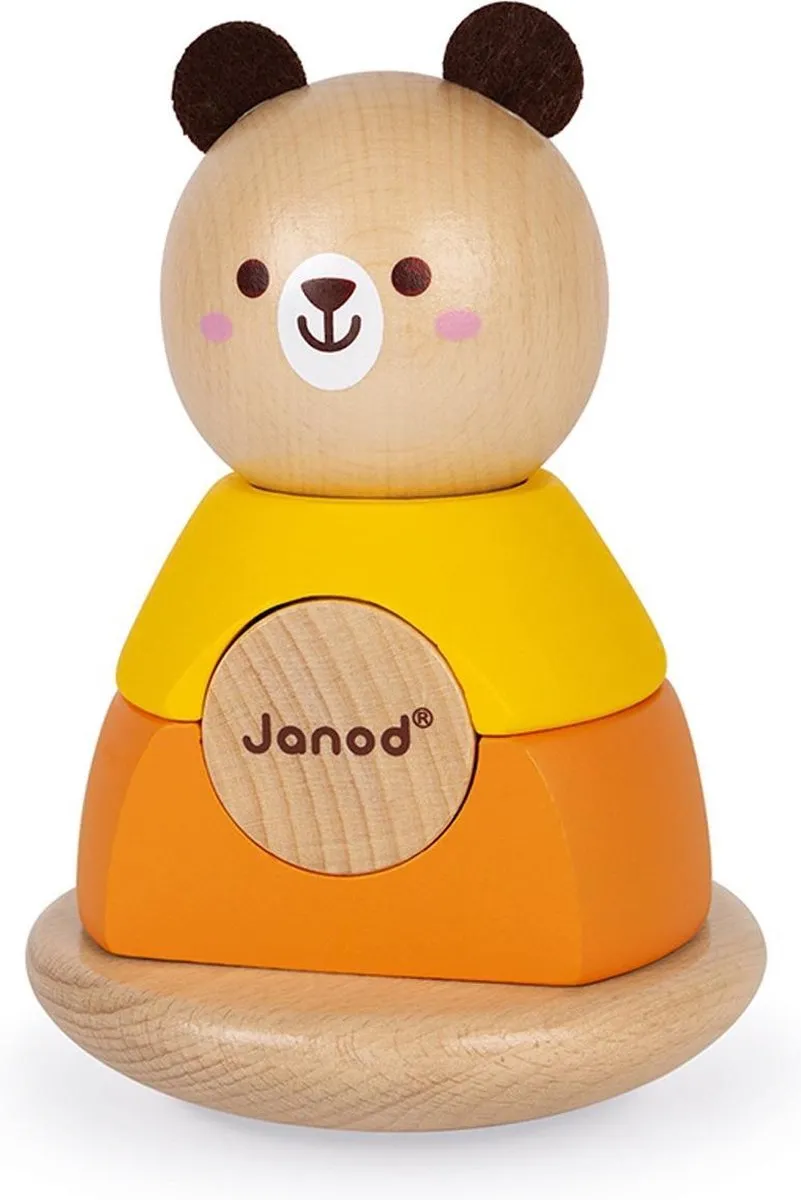 Janod Stapeltuimelaar Beer Multi