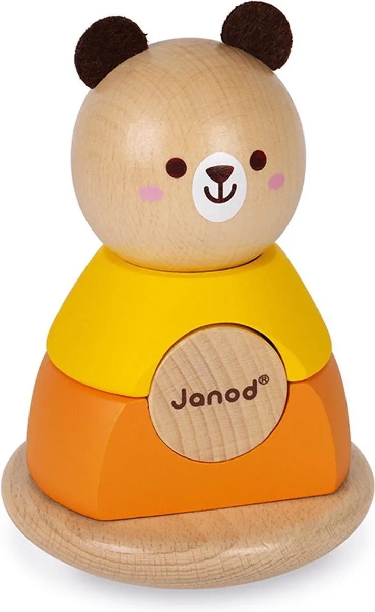Janod Stapeltuimelaar Beer Multi