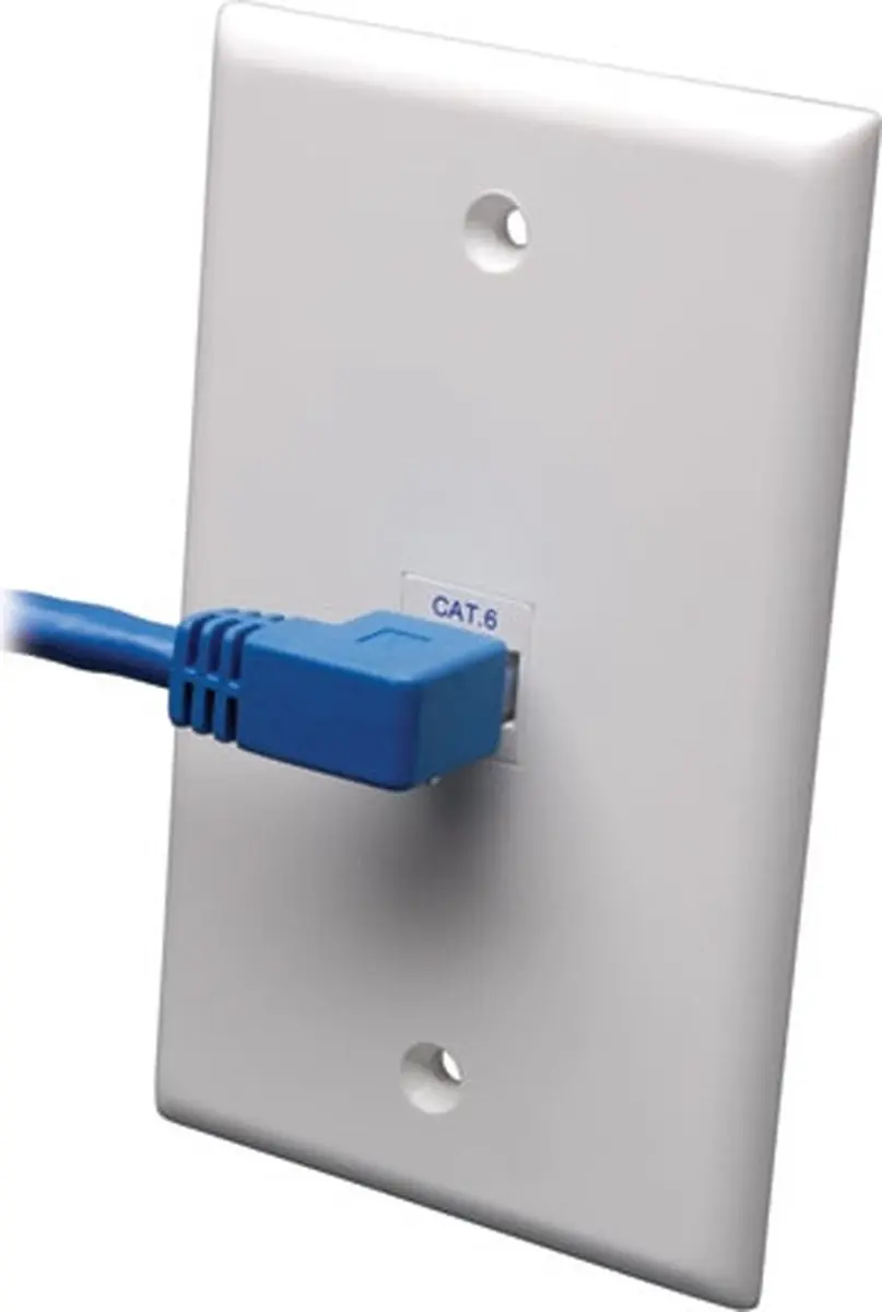 Tripp Lite N204-010-BL-LA Netwerkkabel Cat6 - 3,05m - Blauw