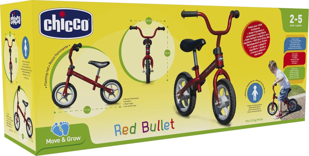 Red bullet Loopfiets