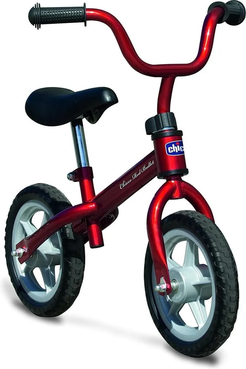 Chicco Red Bullet Loopfiets 10 Inch - Rood